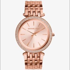 Darci Pavé Rose Gold-Tone Watch